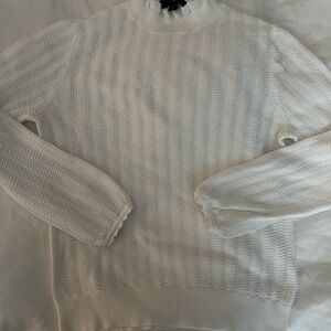 J. Crew pointelle turtleneck